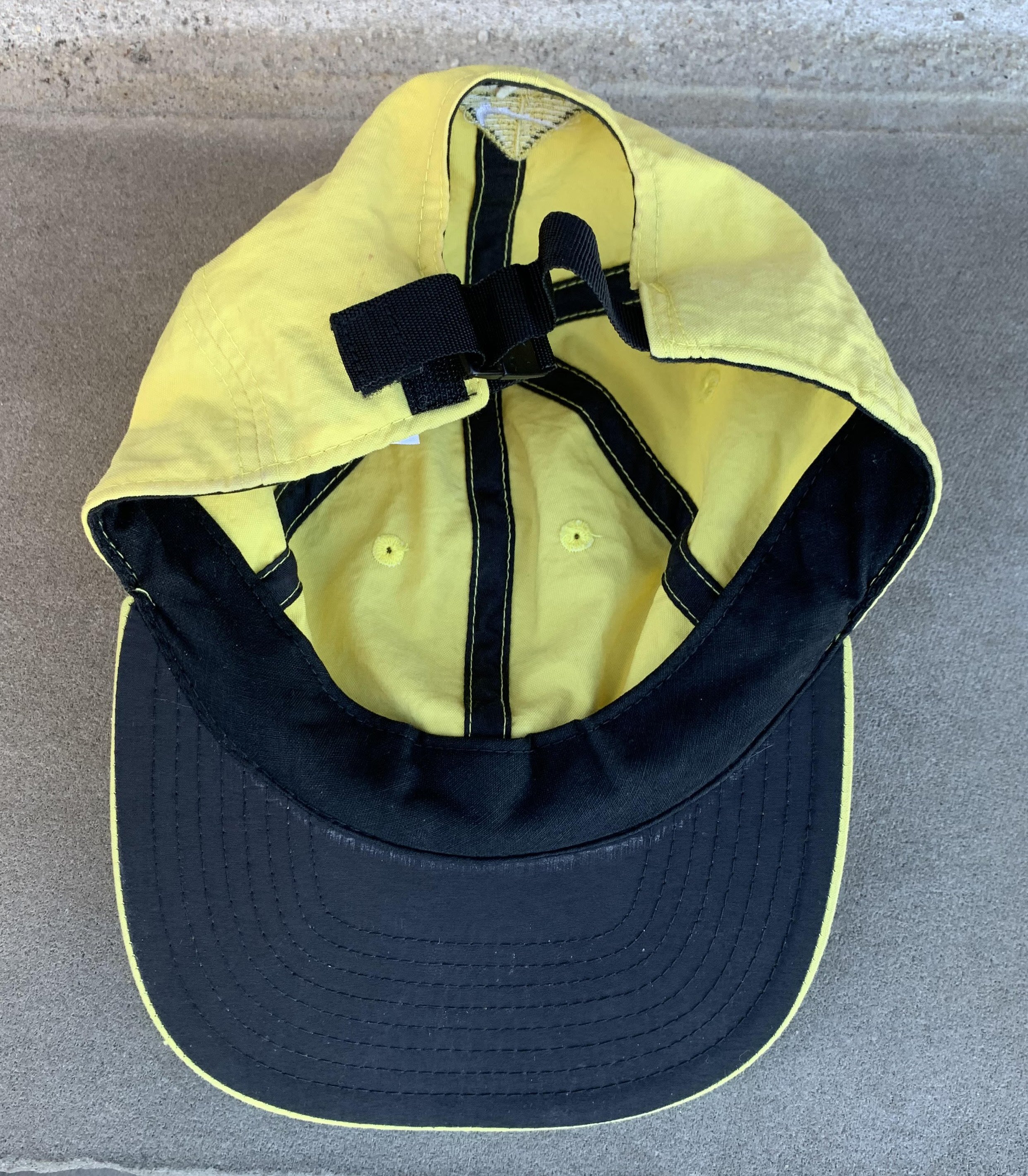 Vintage Nike ACG Yellow Nylon Hat — RootsBK